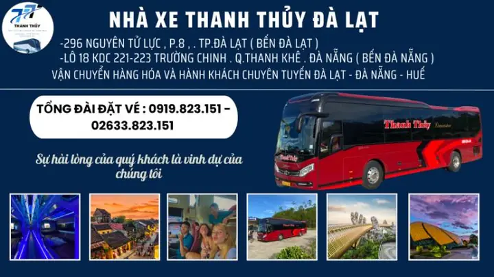 Nhà Xe Thanh Thủy Đà Lạt Quy Nhơn