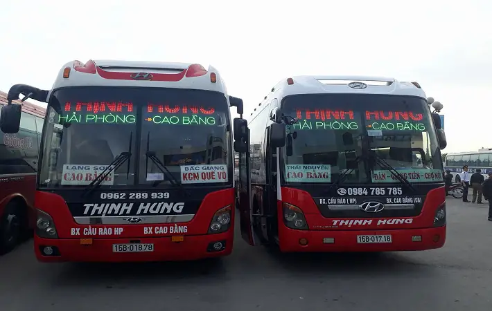 Nhà Xe Thịnh Hưng Hải Phòng Cao Bằng