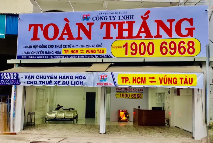 Nhà Xe Toàn Thắng Điện Biên Phủ