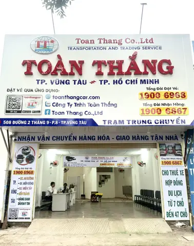Nhà Xe Toàn Thắng Tp Hcm