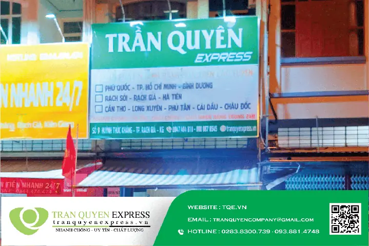 Nhà Xe Trần Quyên Rạch Giá