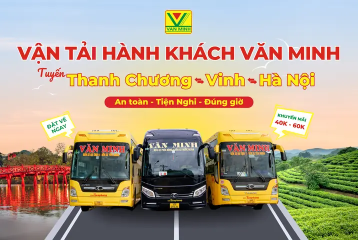 Nhà Xe Văn Minh Tuyến Hà Nội Vinh