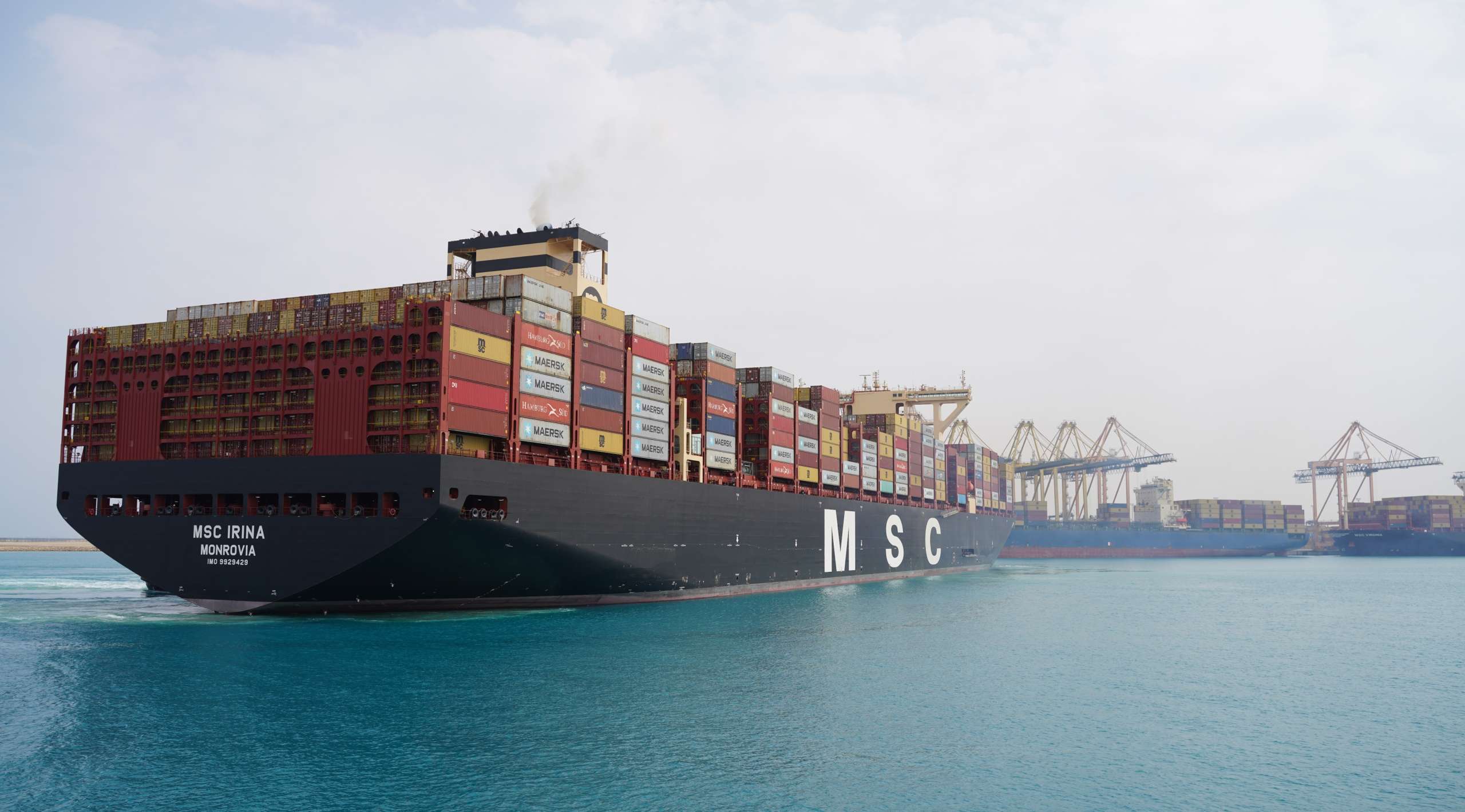 Tàu MSC Irina - Tàu chở Container lớn nhất thế giới