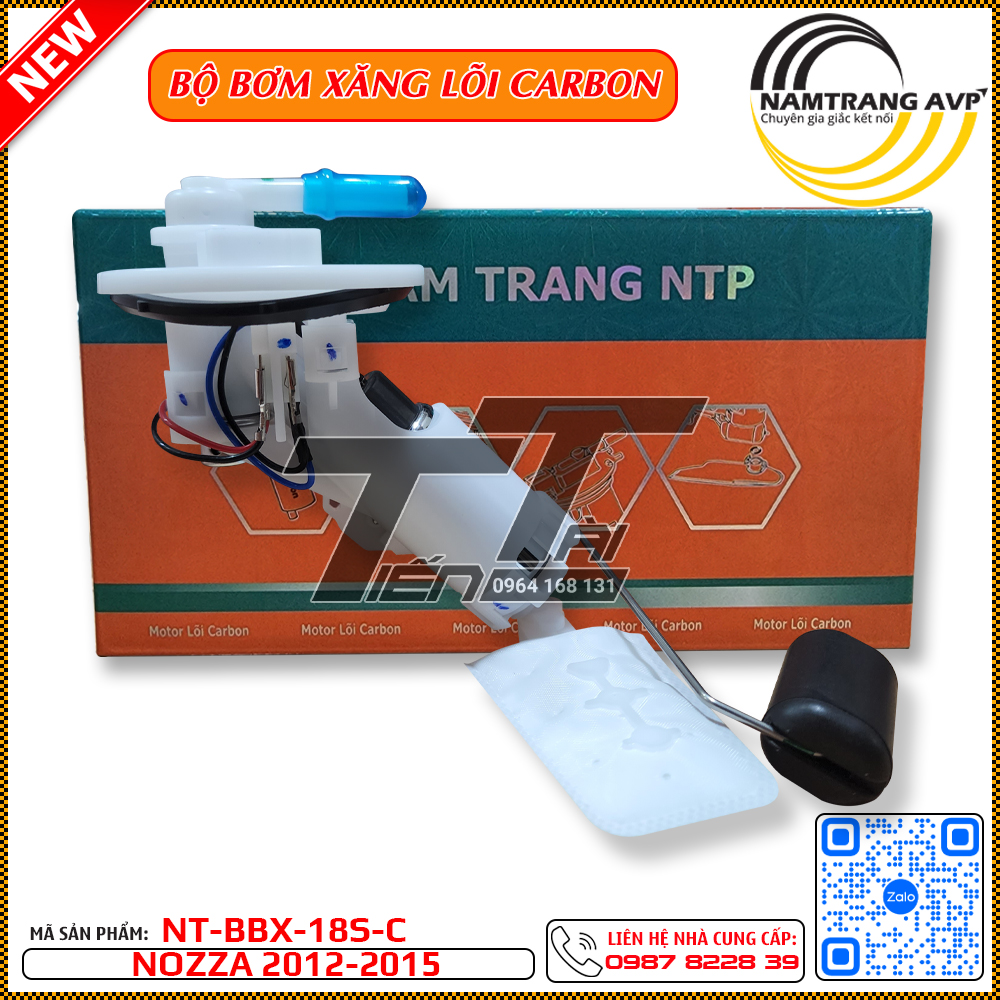 Bộ Bơm Xăng Lõi Carbon Nozza 2012-2015