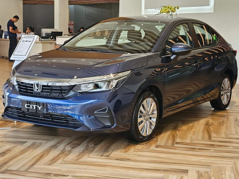 honda city màu xanh