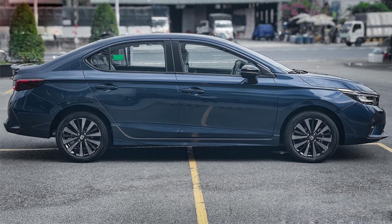 honda city màu xanh