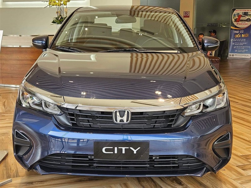 honda city màu xanh