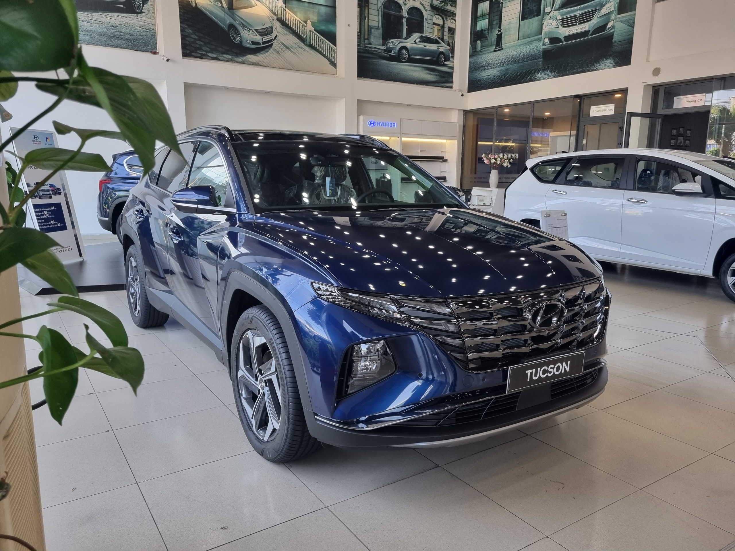 Hyundai Tucson xanh dương