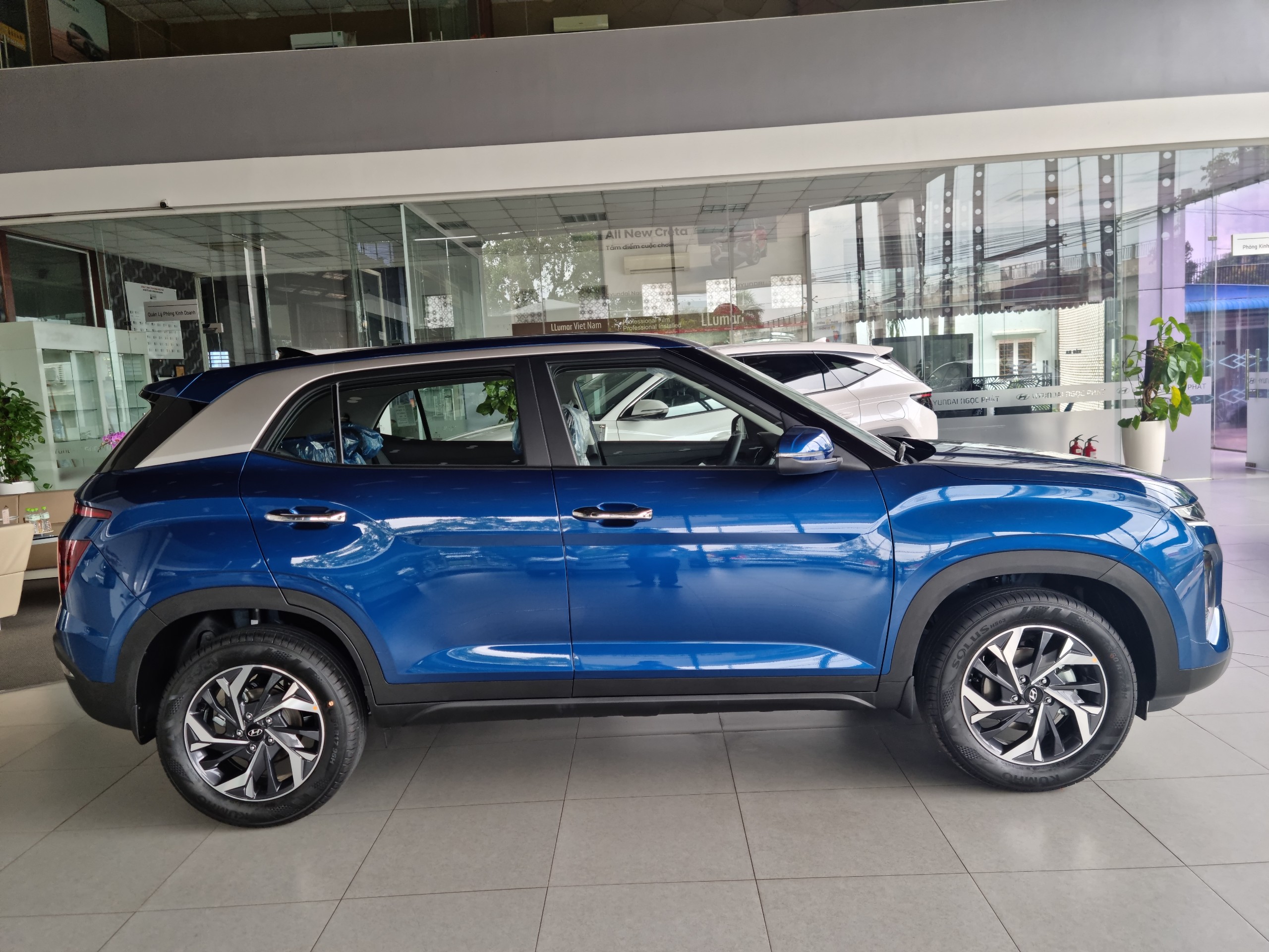 Hyundai Creta xanh dương