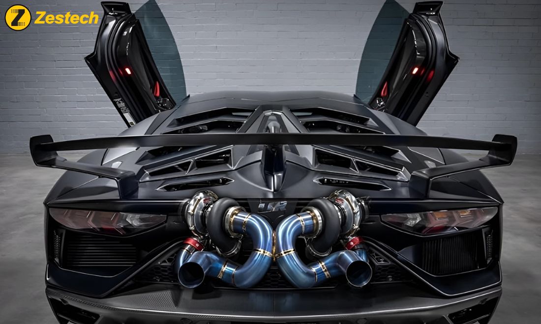 Lamborghini Aventador SVJ trang bị động cơ V12 6.5L hút khí tự nhiên