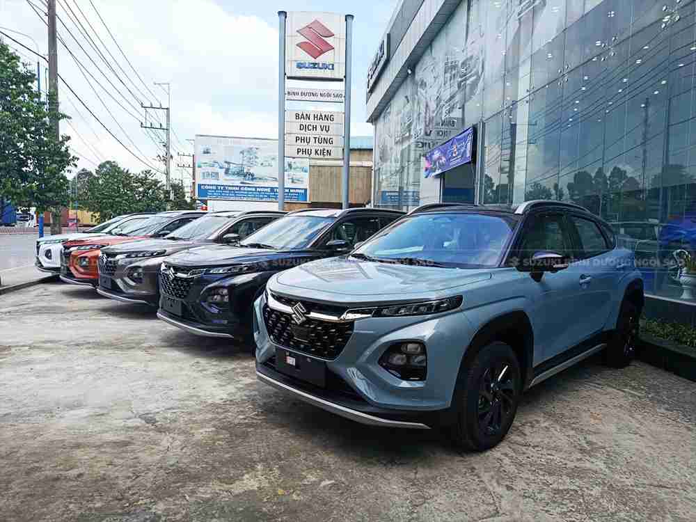 màu xe Suzuki Fronx 2025 Hybrid 5 chỗ