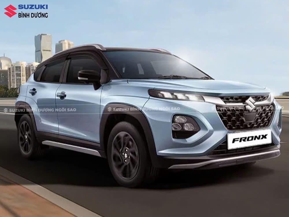 mau xe du lich suv 5 cho suzuki fronx moi cua suzuki