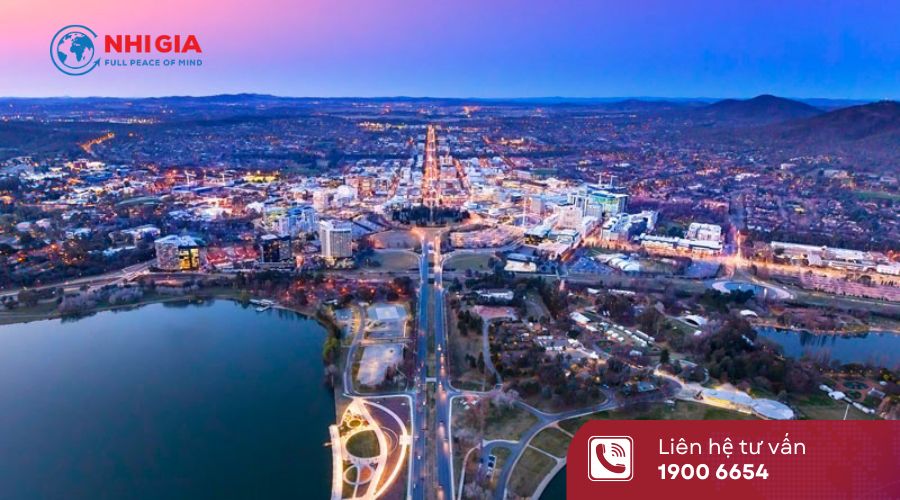 Các thành phố ở Úc - Tasmania