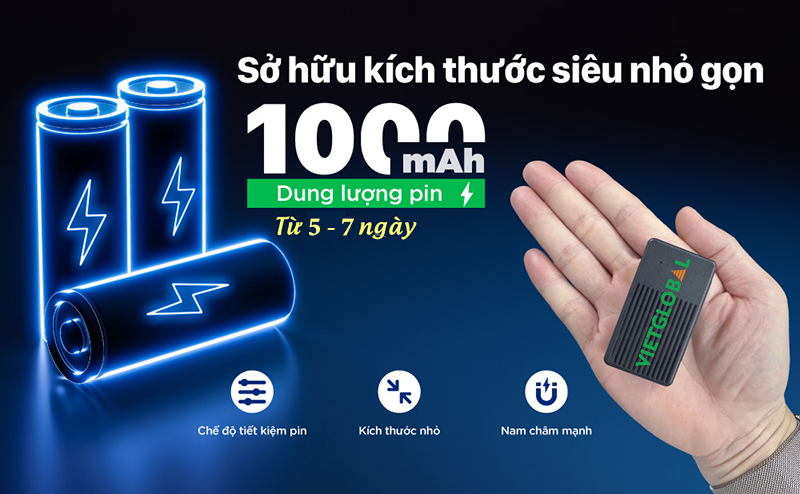 Định Vị Xe Máy Không Dây 4G