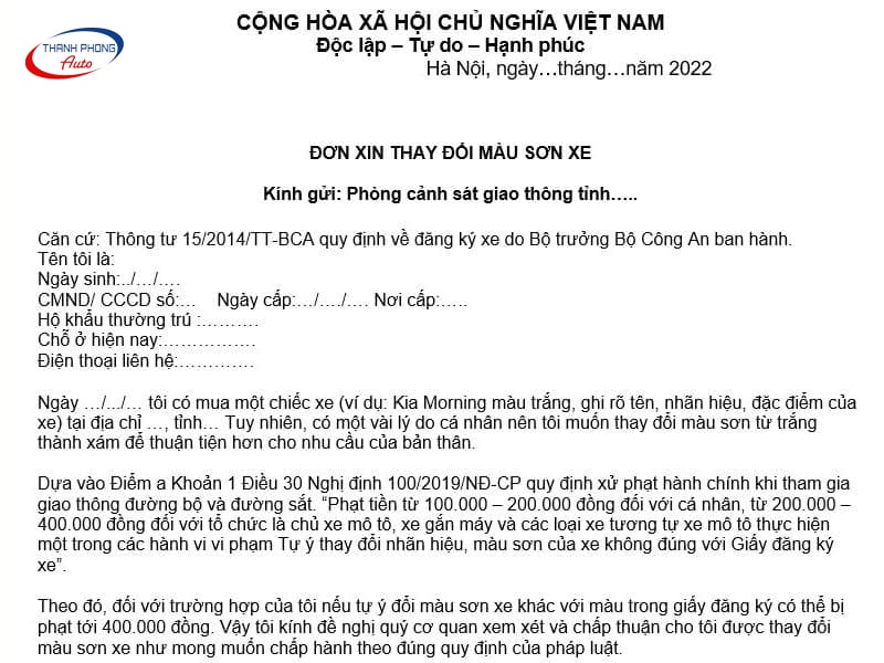 - Đổi Màu Sơn Ô Tô: Quy Định, Thủ Tục, Chi Phí & Lưu Ý Quan Trọng