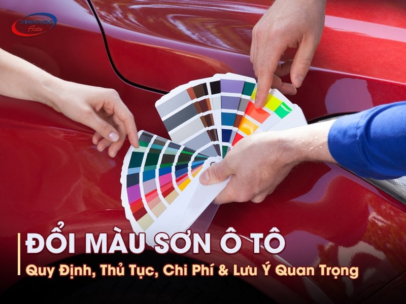 đổi màu sơn ô tô