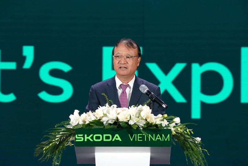 Mẫu xe Karoq 5 chỗ của Skoda Auto.