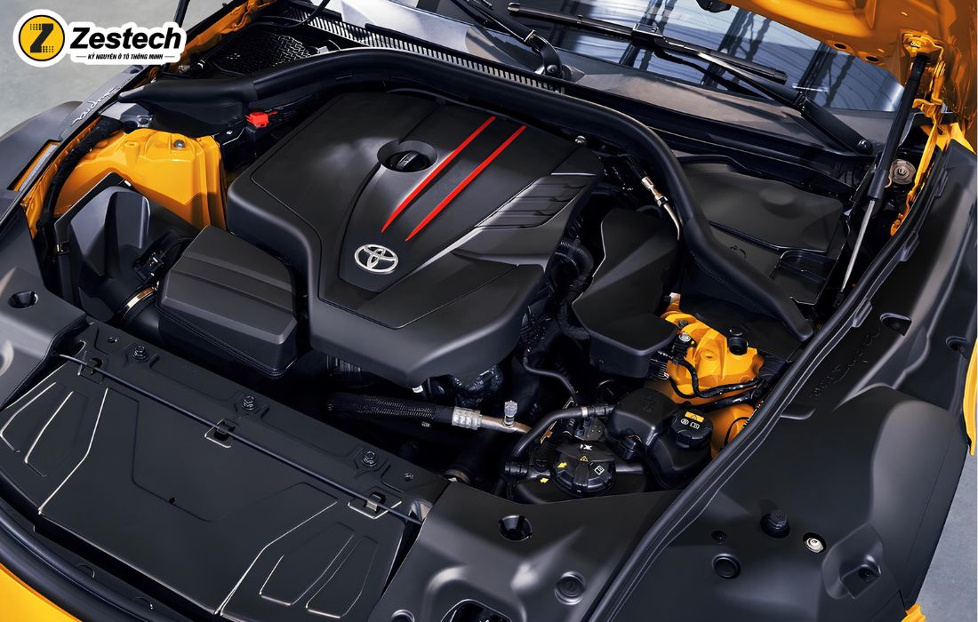 Toyota Supra được trang bị động cơ I-6 dung tích 3.0L
