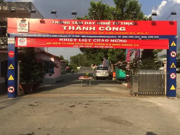 Trung Tâm Sát Hạch Lái Xe Thành Công Nhà Bè