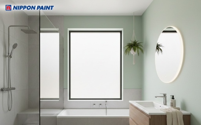 Tone màu xanh lục nhạt cùng phong cách dễ thương dành cho các gia chủ nữ