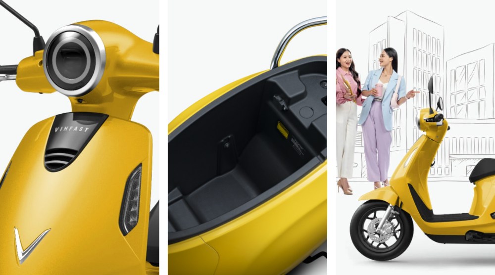 Vinfast Evo200 chi tiết trên xe