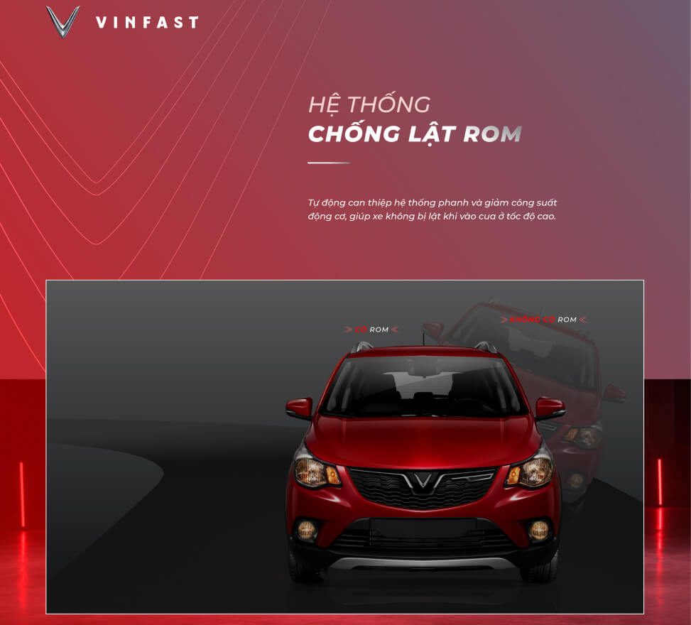 Đánh giá Hệ thống chống lật ROM xe VinFast Fadil sở hữu