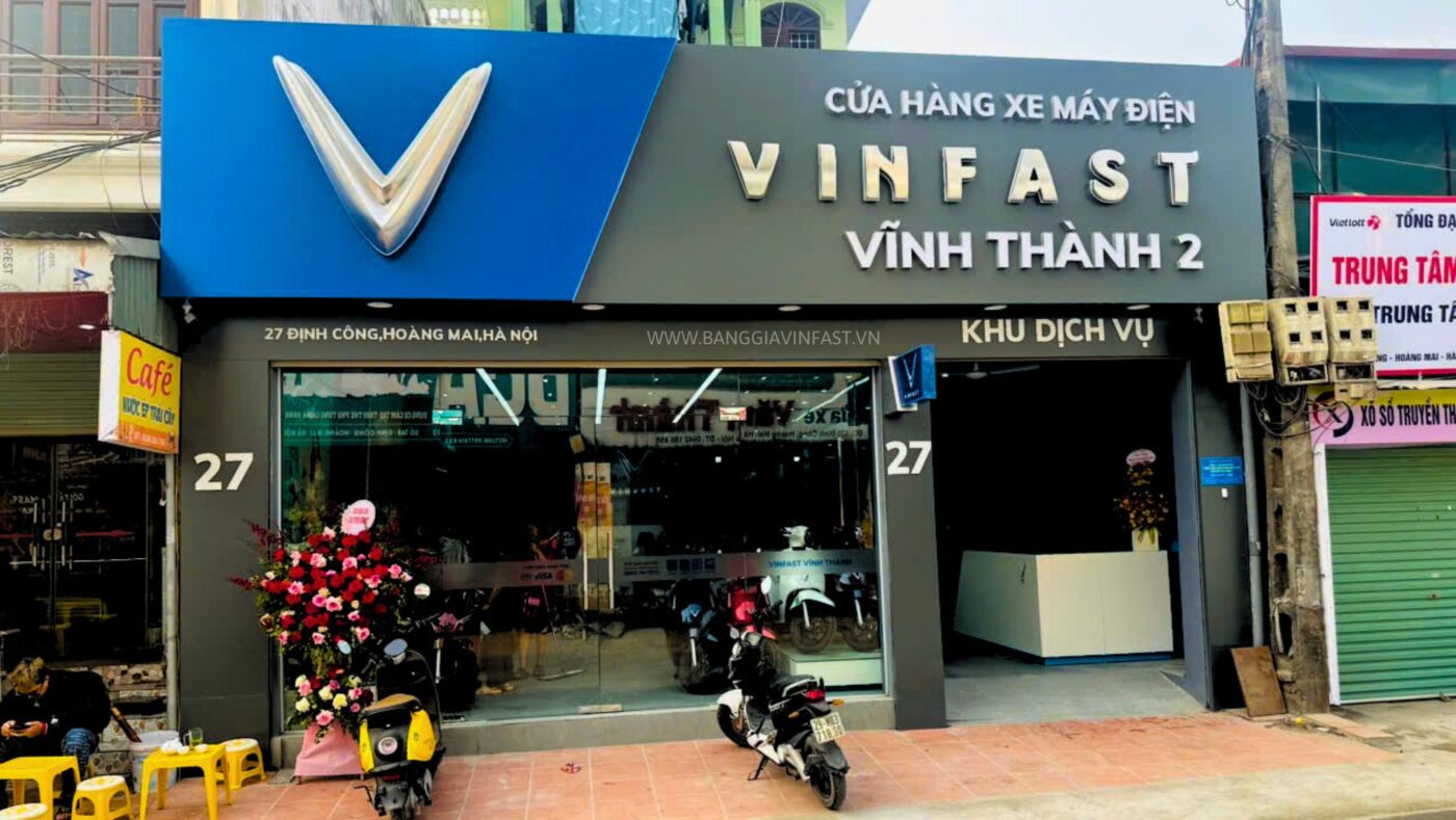 Cửa hàng xe máy điện vinfast vĩnh thành cơ sở 2