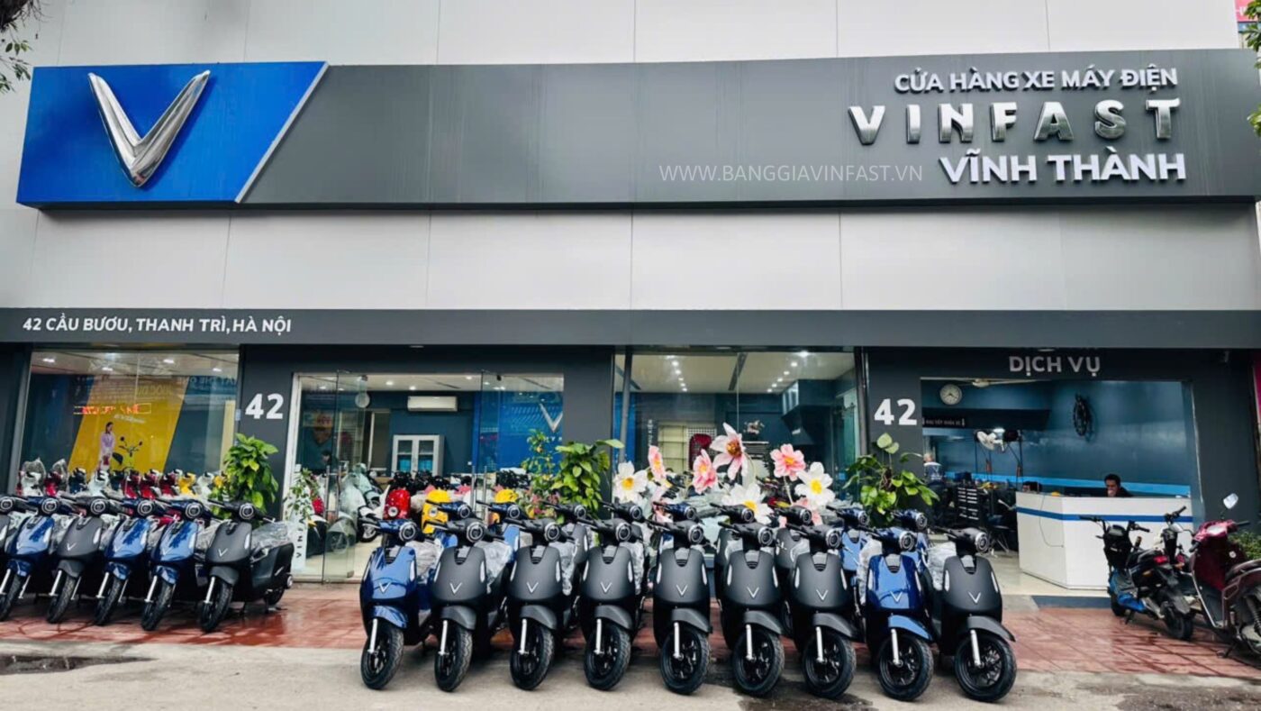 cửa hàng xe máy điện vinfast vĩnh thành cơ sở 1