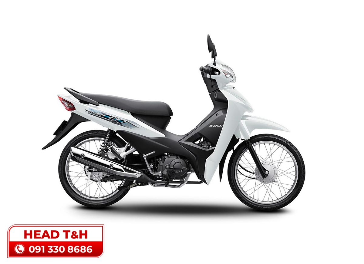 Honda Wave alpha 110 bản tiêu chuẩn màu trắng