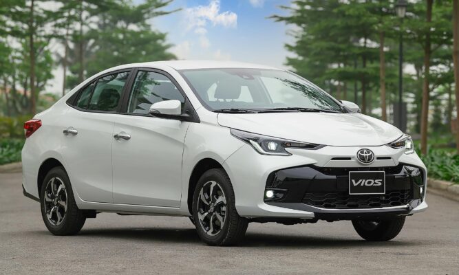 Kích thước của xe Vios