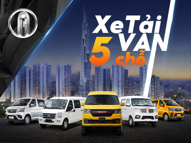 Tổng hợp top xe tải van 5 chỗ đánh giá tốt