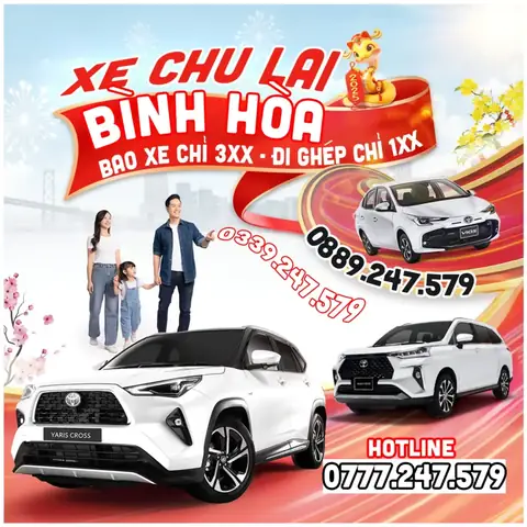 Xe Đi Hòa Bình Đón Tận Nhà