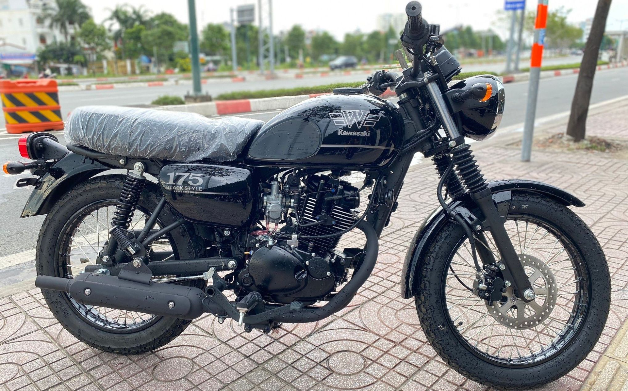 Thiết kế cổ điển và ấn tượng của Kawasaki W175 đã chinh phục nhiều tín đồ mê xe phân khối lớn