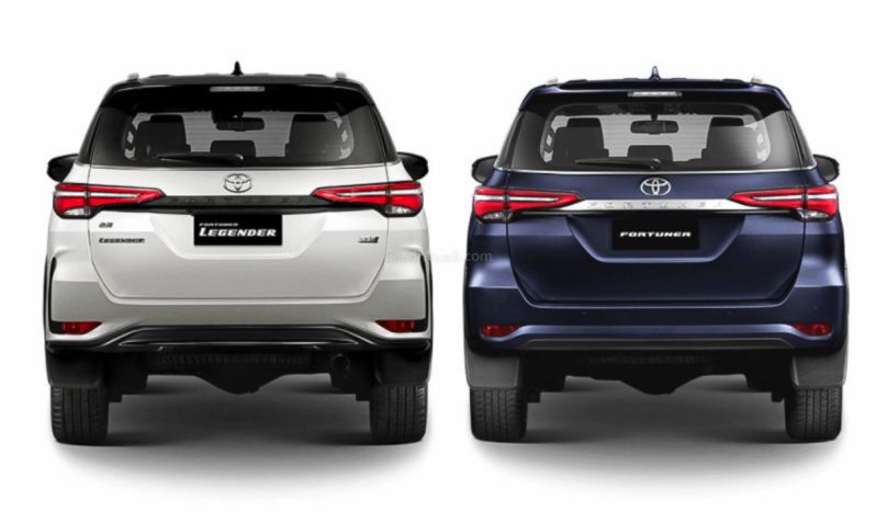 Toyota Fortuner 2021 - So sánh hai phiên bản thường và Legender