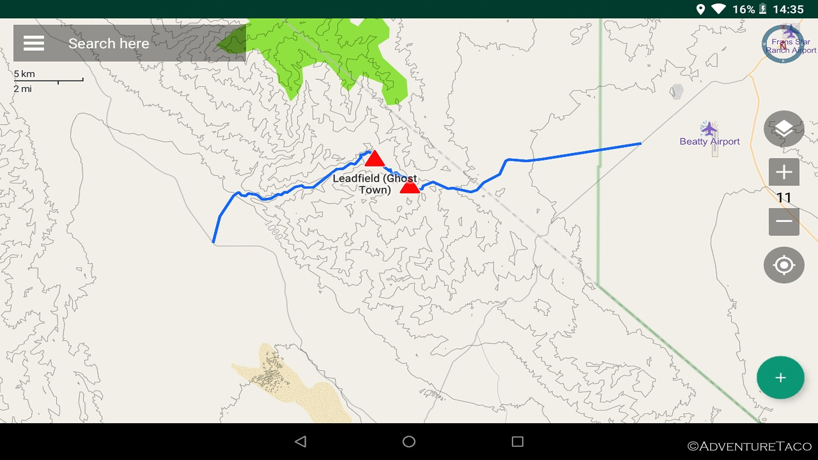 Route Planning with Backcountry Navigator XE