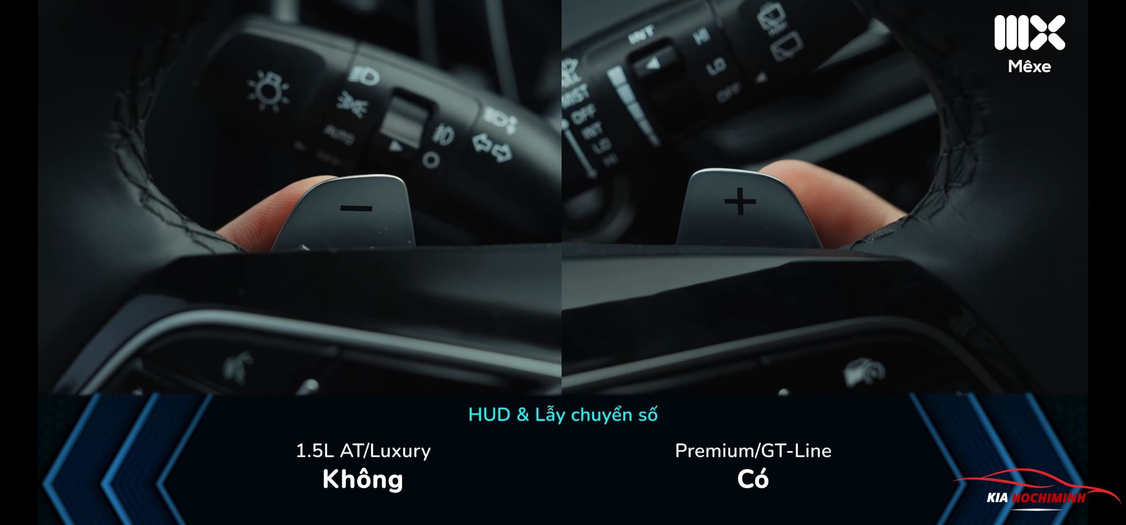 màn hình taplo trên các phiên bản AT, Luxury, Gt
