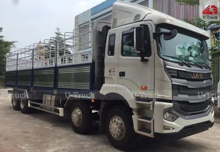 Xe tải JAC A5 8x4 mui bạt 9m7