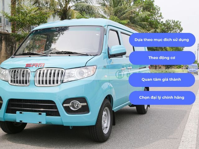 Lưu ý chọn xe tải van 500kg phù hợp