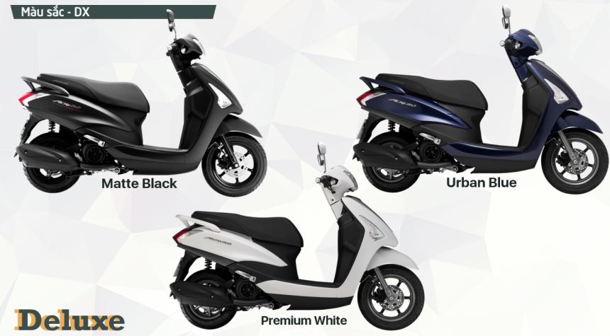 Màu sắc ACRUZO phiên bản Deluxe