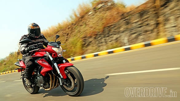 The BN feels calm to ride but with 80-odd PS available it isn
