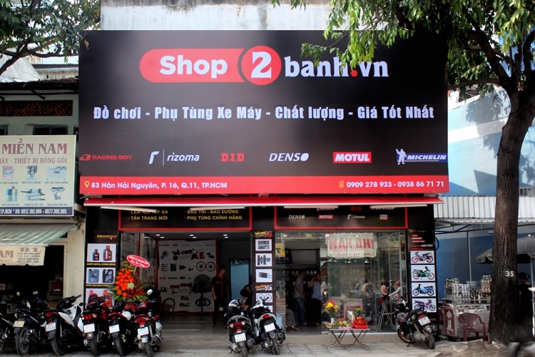 biển hiệu sửa xe máy