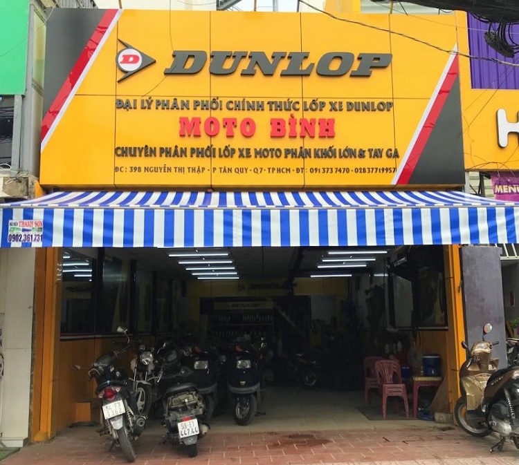 biển hiệu sửa xe