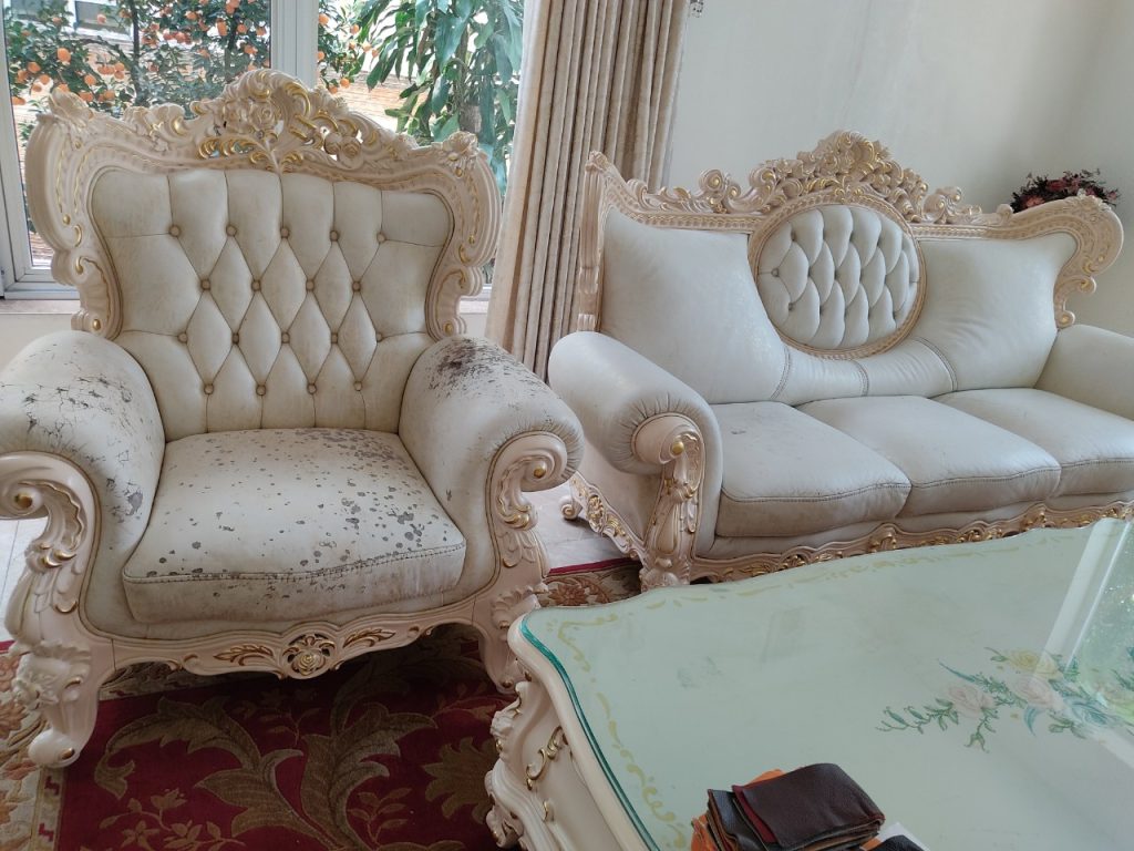 Bọc lại ghế sofa tân cổ điển tại Hà Nội