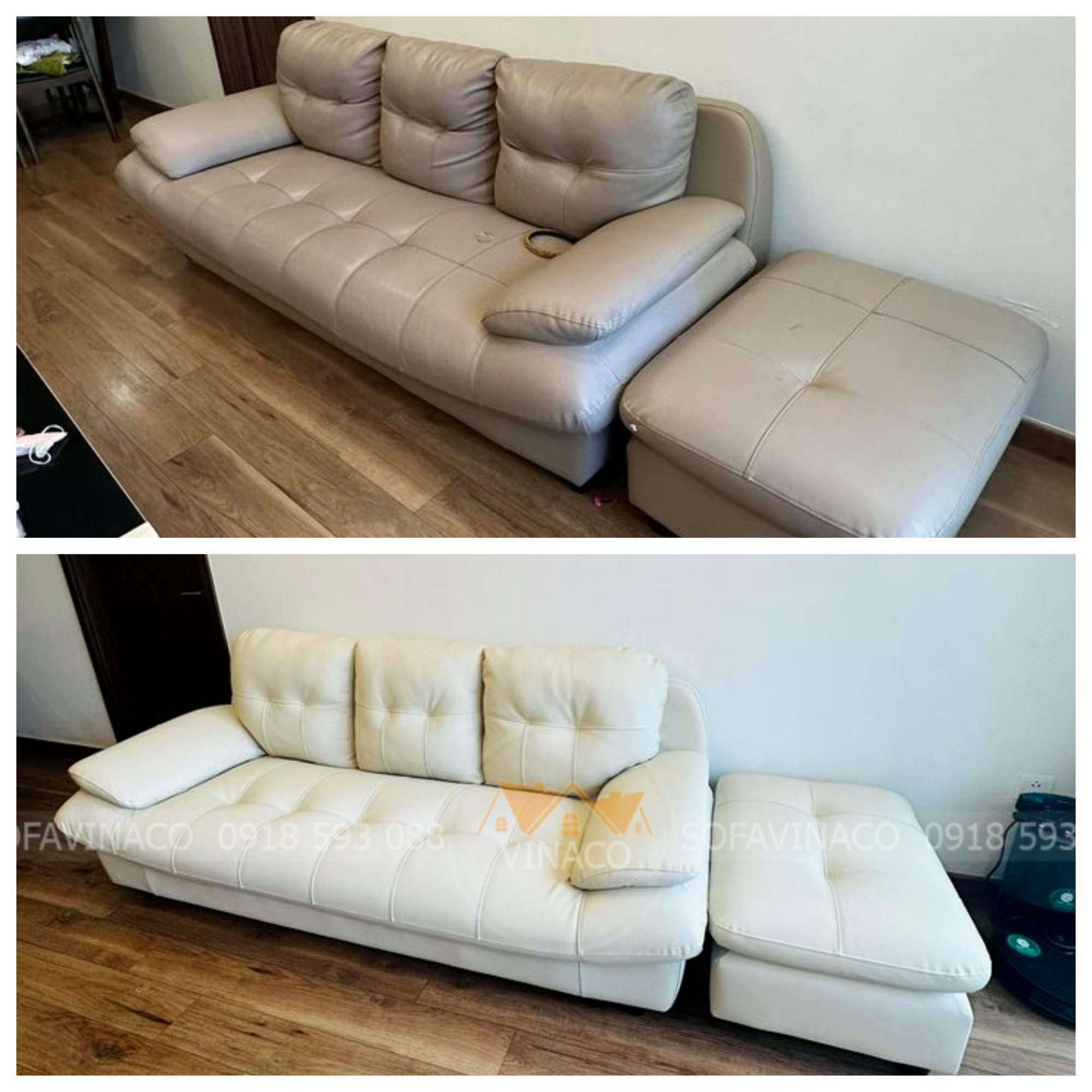 Bọc lại ghế sofa tại Cổ Nhuế