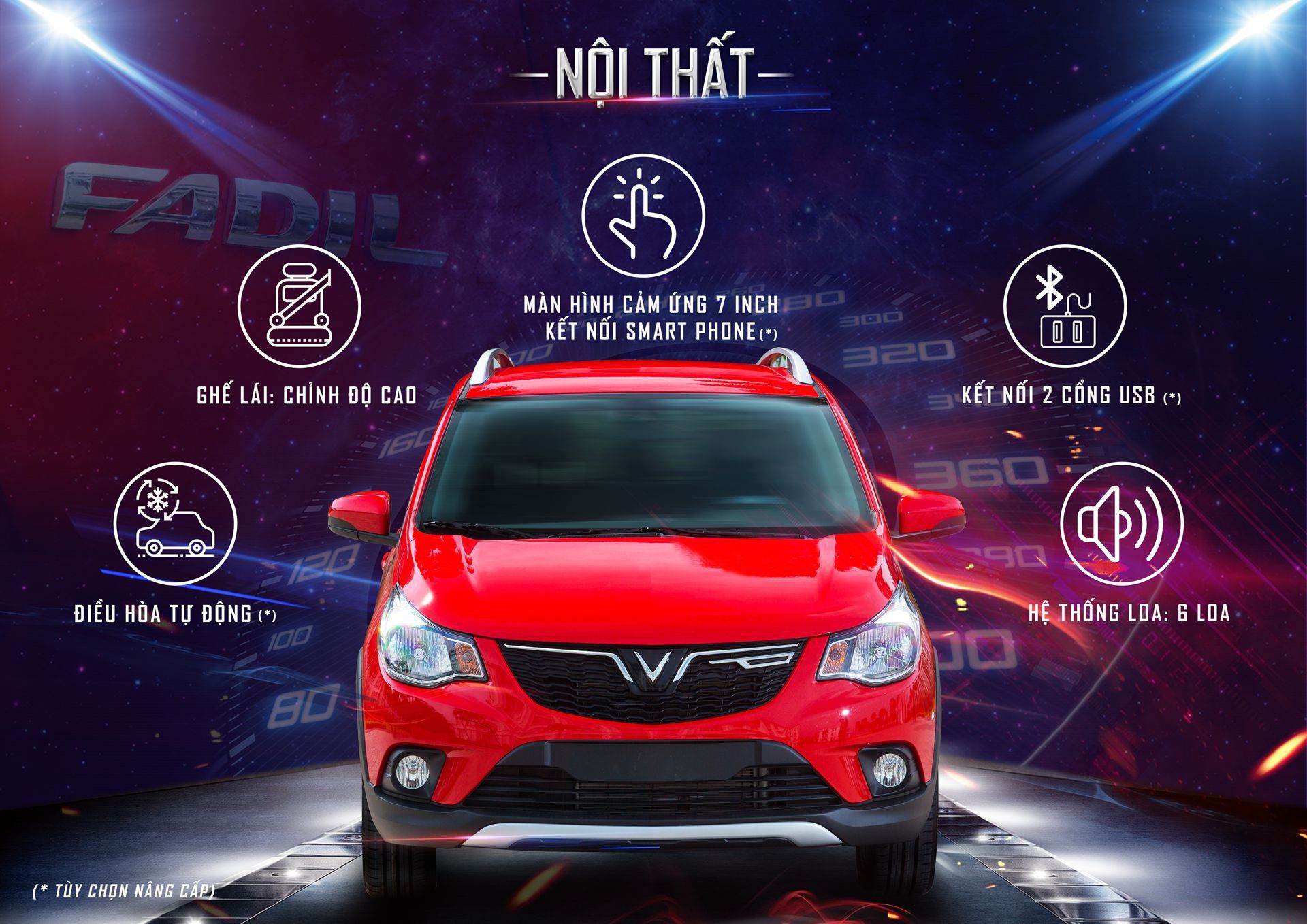 nội thất vinfast fadil