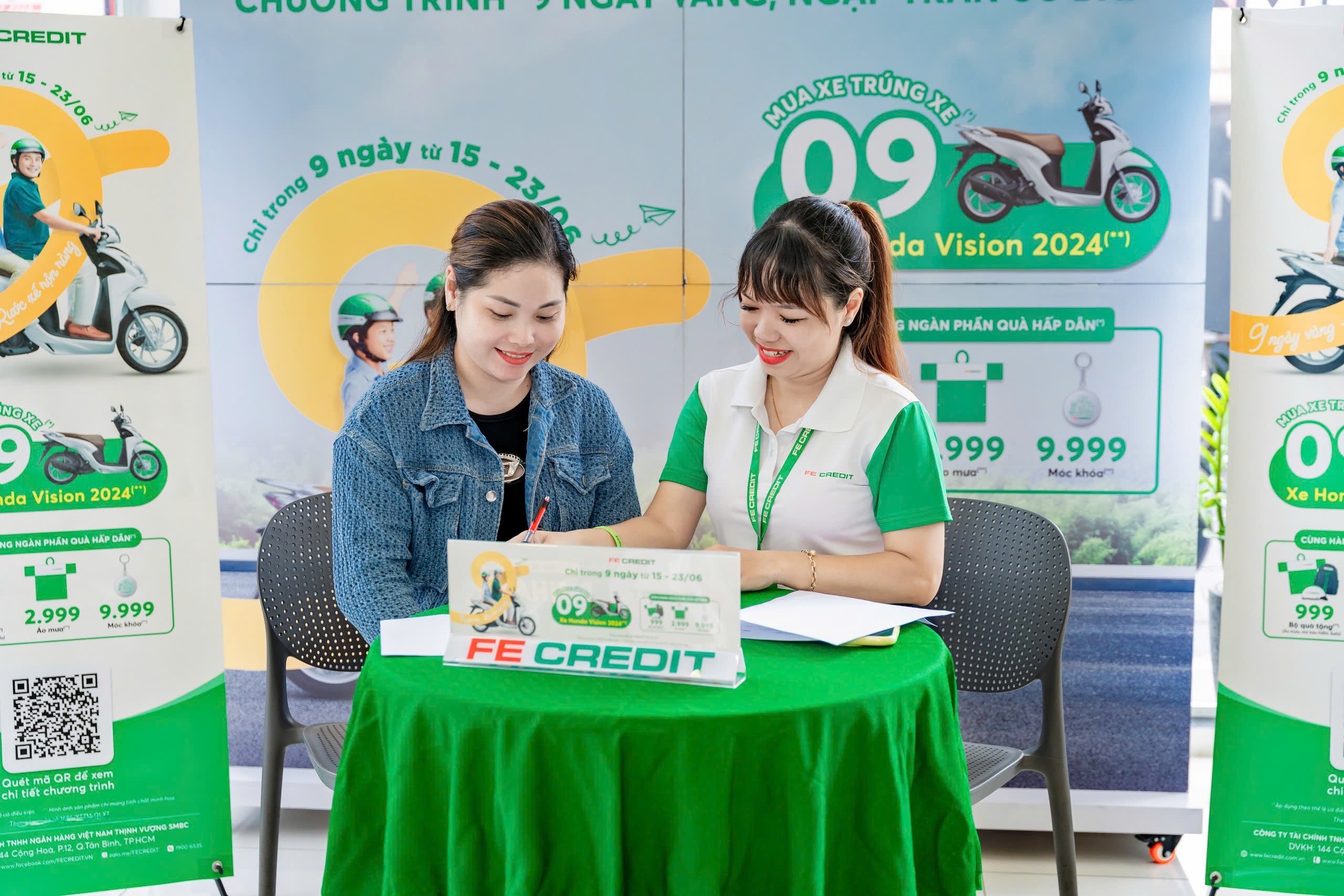 Vay mua xe máy trả góp