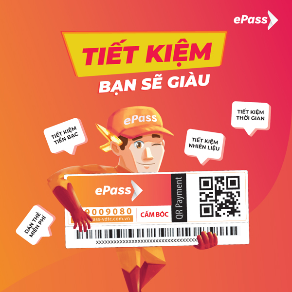 Khách hàng đi trên cao tốc Liên Khương có thể dán thẻ ePass ngay tại các điểm dán thẻ lưu động