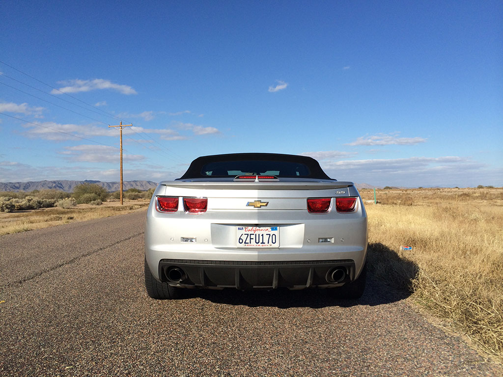 rear view