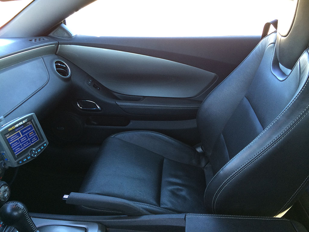 front passenger seat