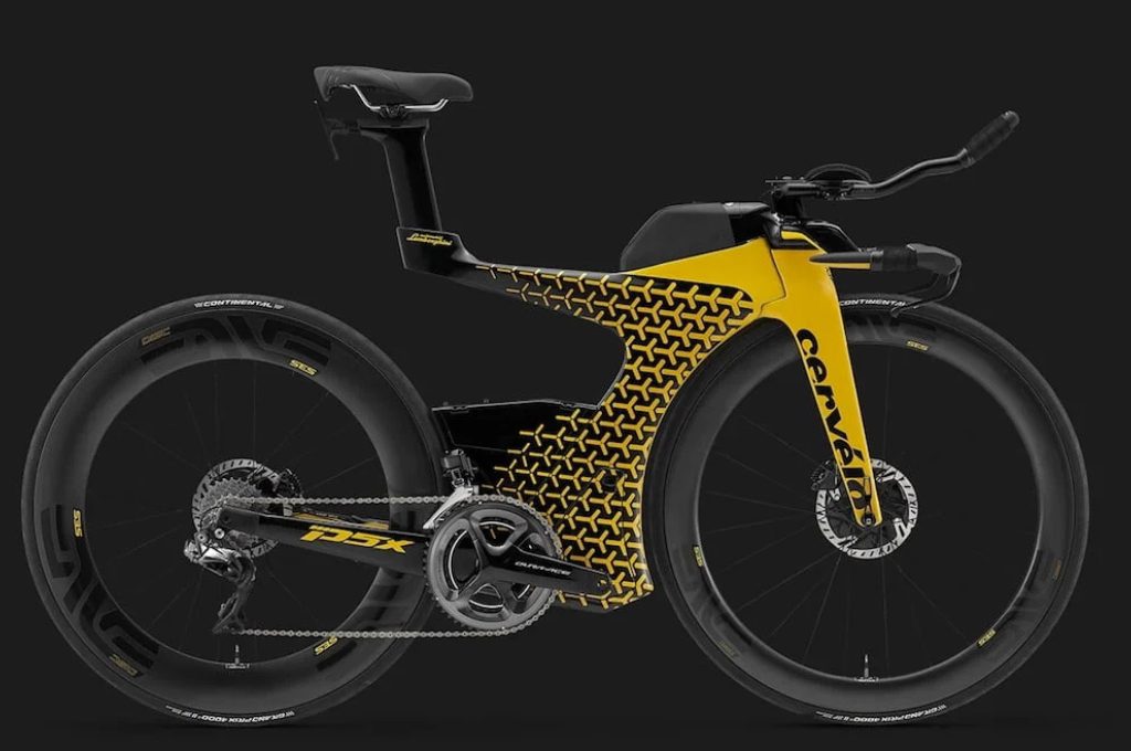 Tay lái xe đạp Cervélo P5X dễ dàng điều khiển